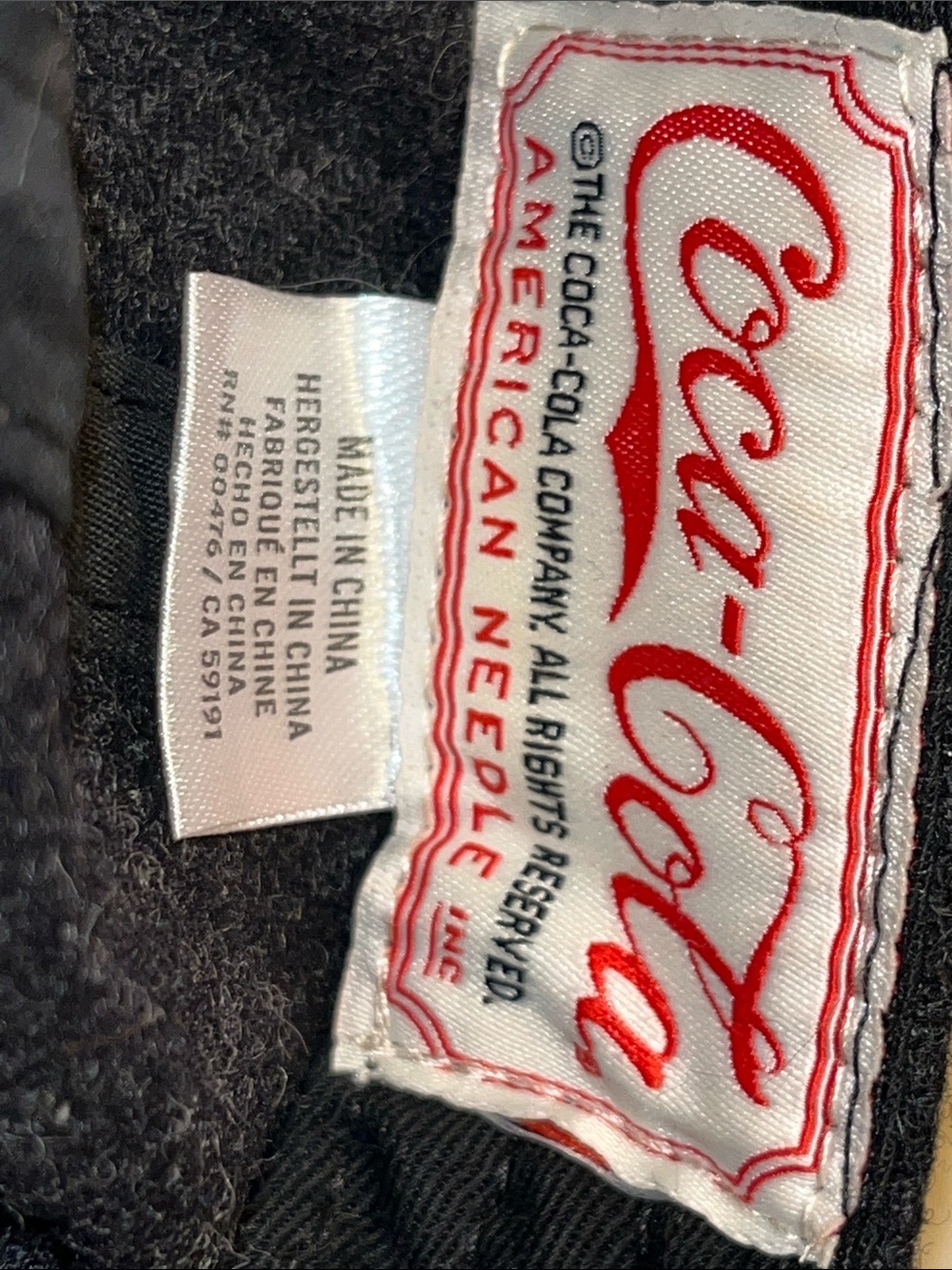 Coca Cola x American Needle Archive Legend Wool Blend Tokyo, Japan Cap - Picture 6 of 8